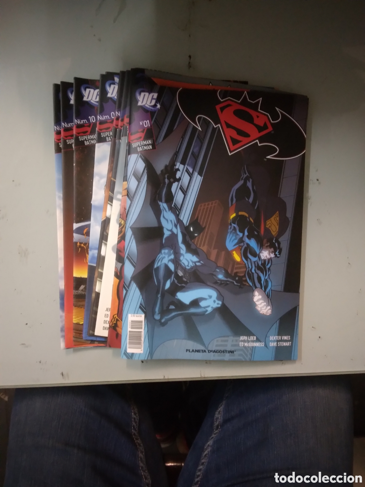 C&oacute;mics: DC, Superman Batman, 01 al 12,Agostini, Grapa 3E - Foto 1
