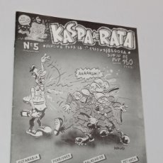 Cómics: FANZINE KASPA DE RATA. JUNIO 1988. CALPURNIO, AZAGRA, ALBERTO CALVO, KALITOS, VÍCTOR GOMOLLÓN. VER +
