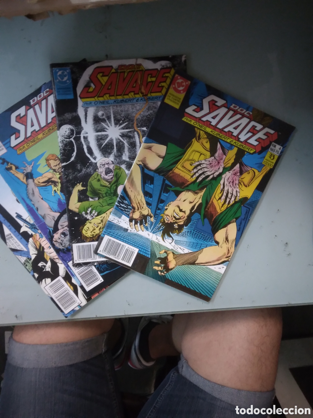 C&oacute;mics: Doc Savage, Zinco,DC, 1 al 4, Grapa 3E - Foto 1