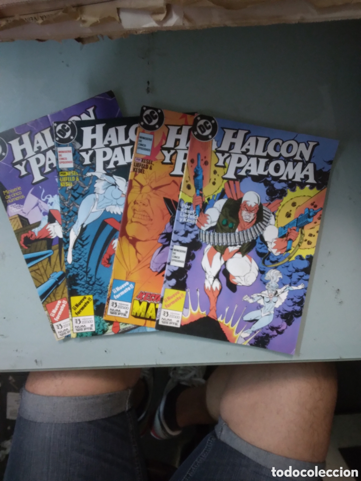 C&oacute;mics: Halc&oacute;n y Paloma, DC, Zinco, 1 al 5, Grapa 3E - Foto 1