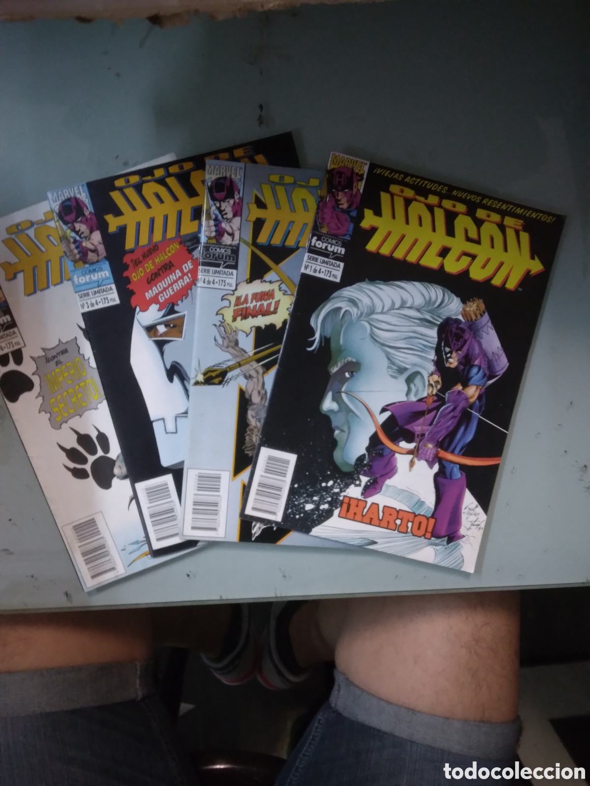 C&oacute;mics: Ojo de halc&oacute;n, Comics Forum, 1 al 4, Grapa 3E - Foto 1