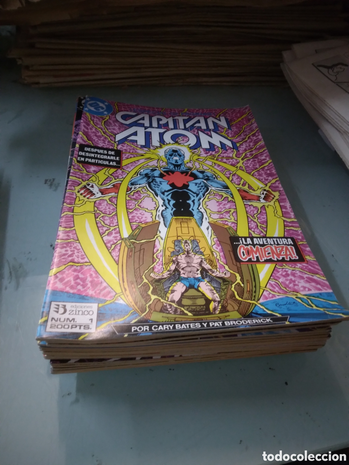 C&oacute;mics: Capitan Atom, DC.Zinco, 1 al 20, Grapa 3E - Foto 1