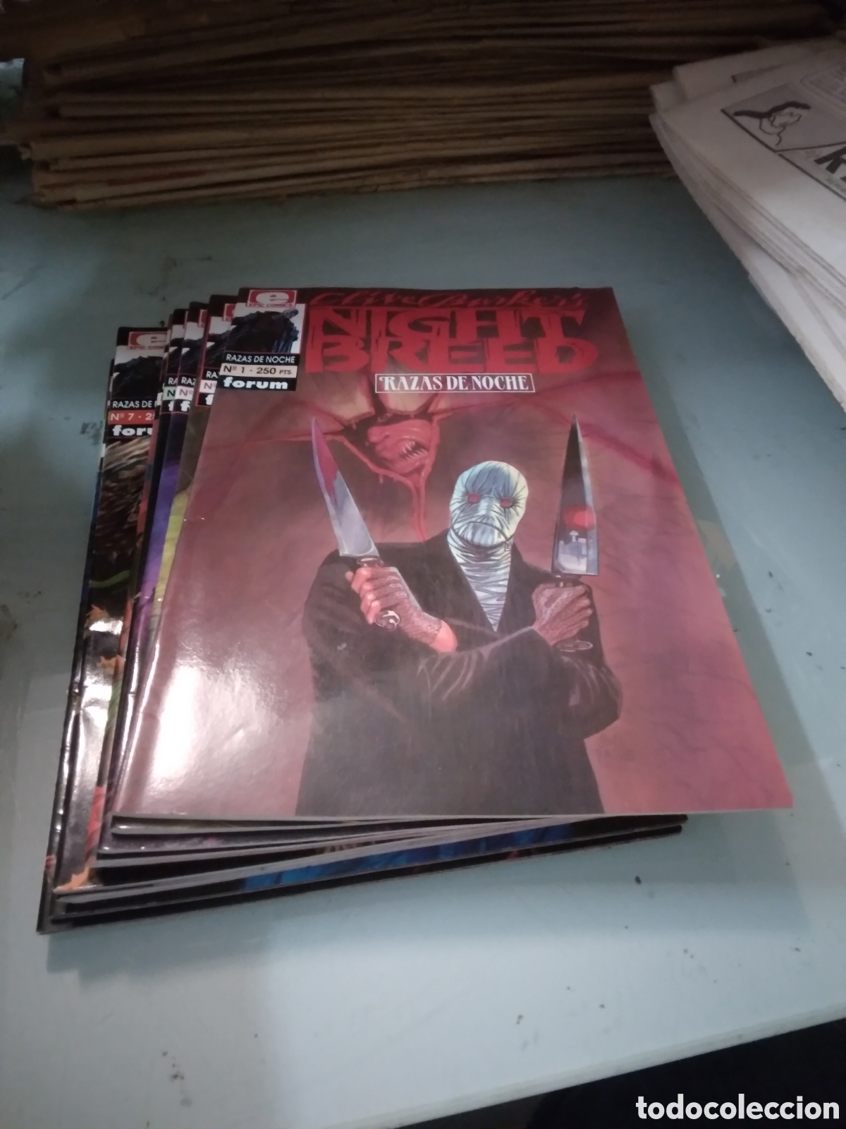 C&oacute;mics: Night Breed, Razas de noche, Epic Comics, 1 al 12, Grapa 3E - Foto 1