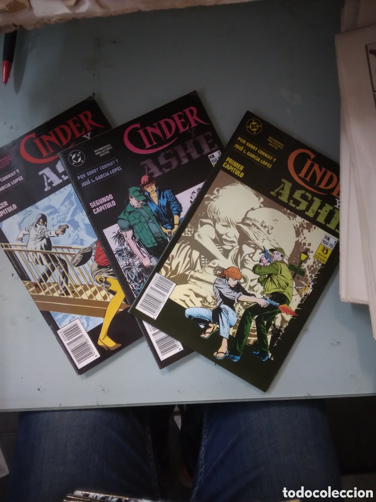 C&oacute;mics: Cinder y Ashe, DC,Zinco, 1 al 3,Grapa 3E - Foto 1