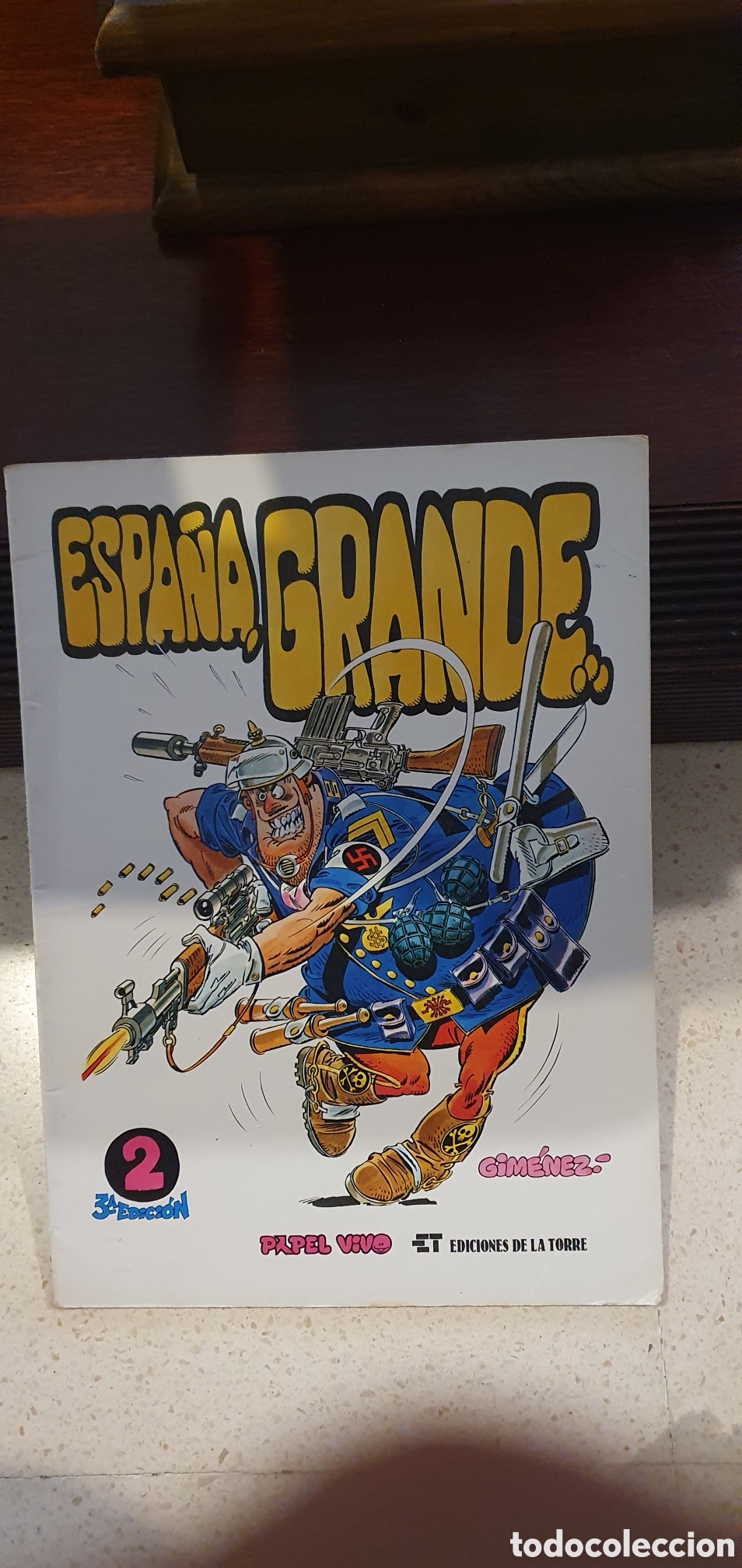 C&oacute;mics: Espa&ntilde;a grande. Gimenez - Foto 1