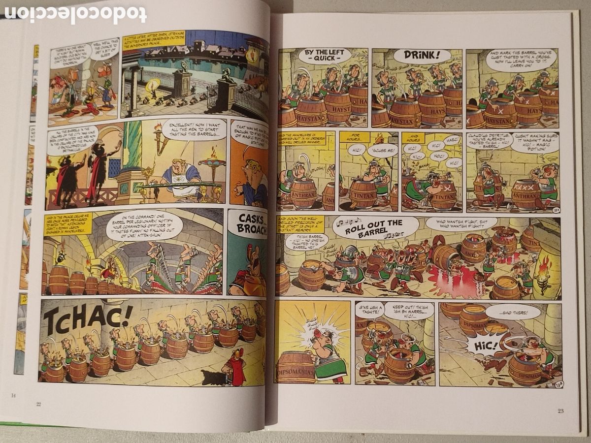 C&oacute;mics: ASTERIX IN BRITAIN EDICION BILINGUE - Foto 5