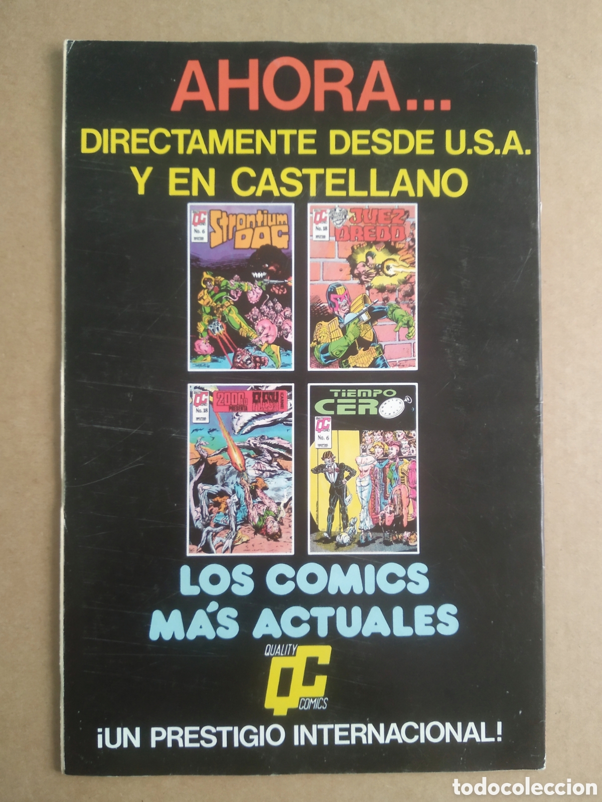 C&oacute;mics: Juez Dredd n&deg;18 (MC Ediciones / Quality Comics). 36 p&aacute;ginas a color. - Foto 2