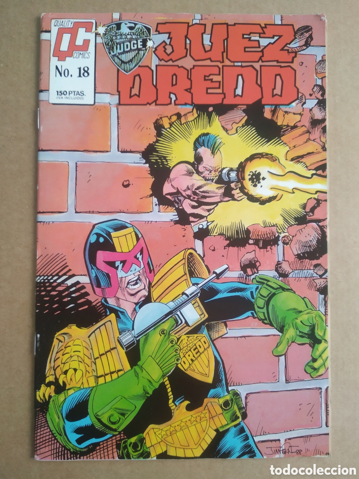 C&oacute;mics: Juez Dredd n&deg;18 (MC Ediciones / Quality Comics). 36 p&aacute;ginas a color. - Foto 1