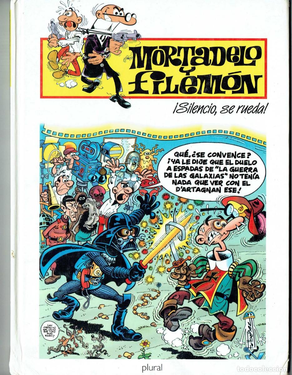 C&oacute;mics: MORTADELO Y FILEM&Oacute;N. &iexcl; SILENCIO SE RUEDA !. PLURAL, 2000. (P/D101) - Foto 1