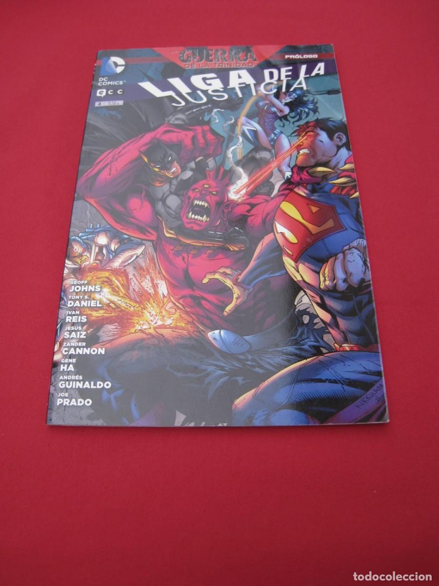 C&oacute;mics: LIGA DE LA JUSTICIA - N&ordm; 4 - GUERRA DE LA TRINIDAD - ECC. - Foto 1
