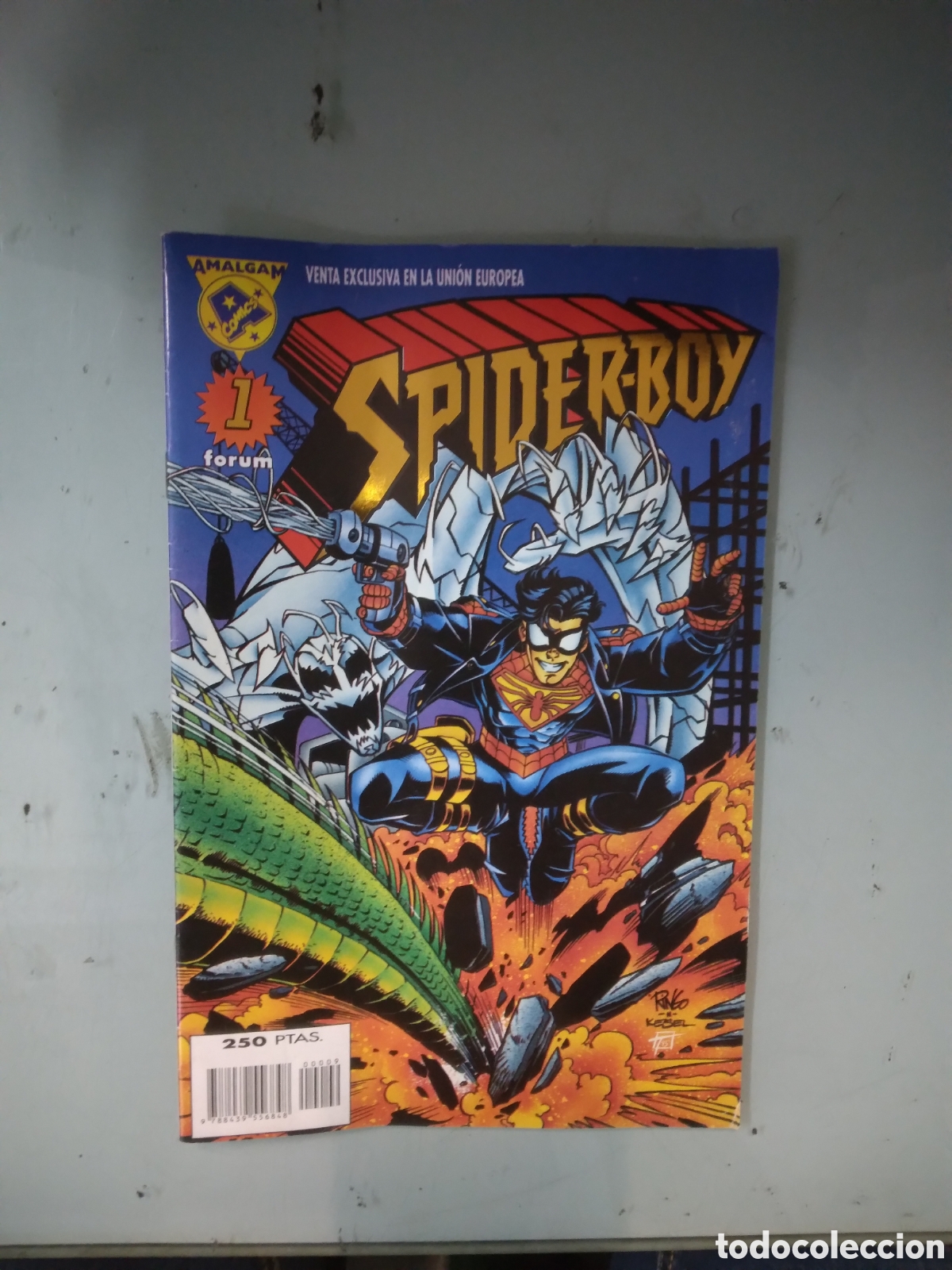C&oacute;mics: Amalgan, Spider boy, Grapa 1F - Foto 1