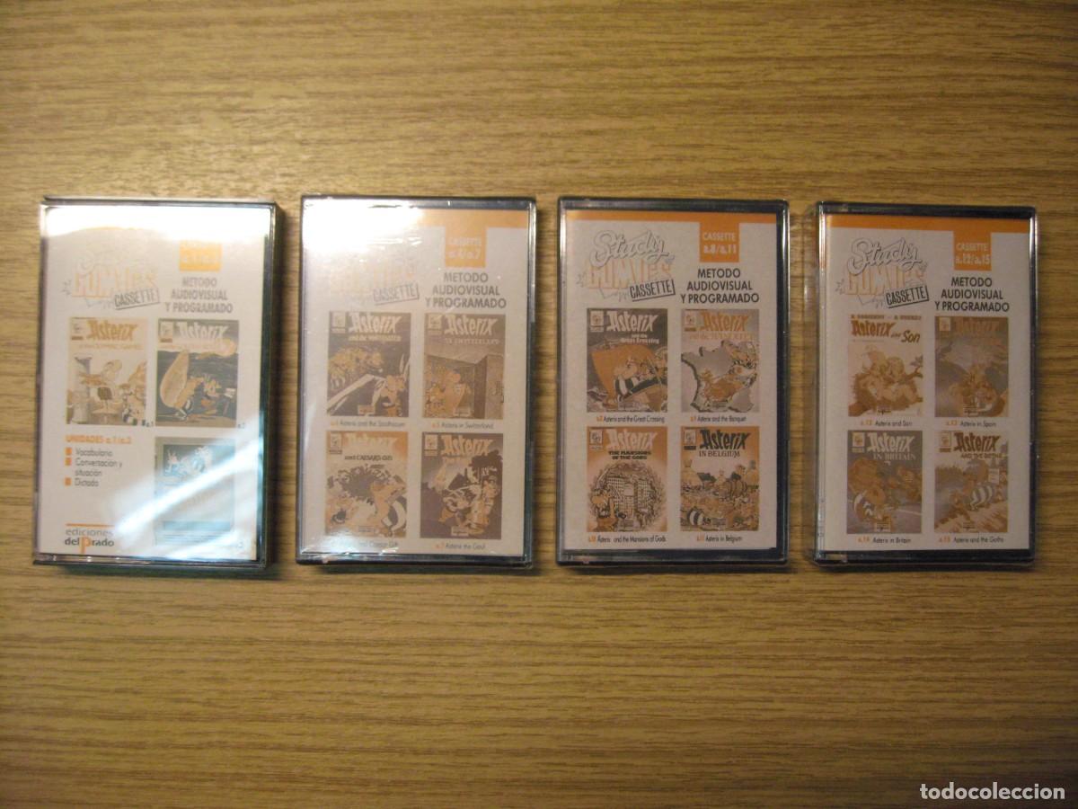 C&oacute;mics: CASSETTES. STUDY COMICS. METODO AUDIOVISUAL Y PROGRAMADO. AXTERIS.TINTIN. EDICIONES DEL PRADO. 16 - Foto 3
