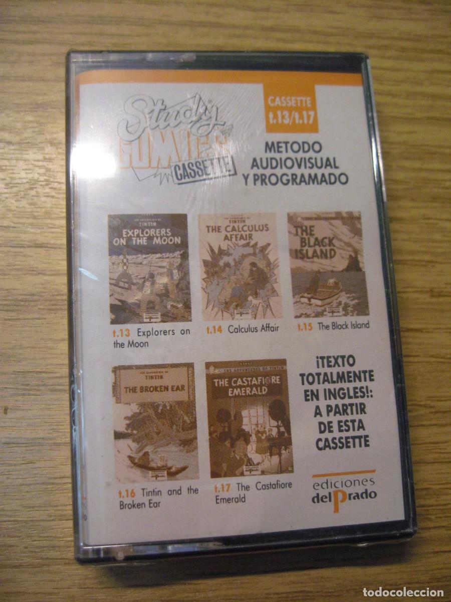 C&oacute;mics: CASSETTES. STUDY COMICS. METODO AUDIOVISUAL Y PROGRAMADO. AXTERIS.TINTIN. EDICIONES DEL PRADO. 16 - Foto 16