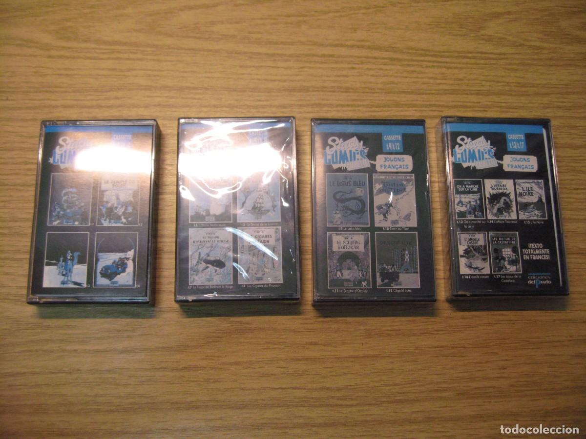 C&oacute;mics: CASSETTES. STUDY COMICS. METODO AUDIOVISUAL Y PROGRAMADO. AXTERIS.TINTIN. EDICIONES DEL PRADO. 16 - Foto 18