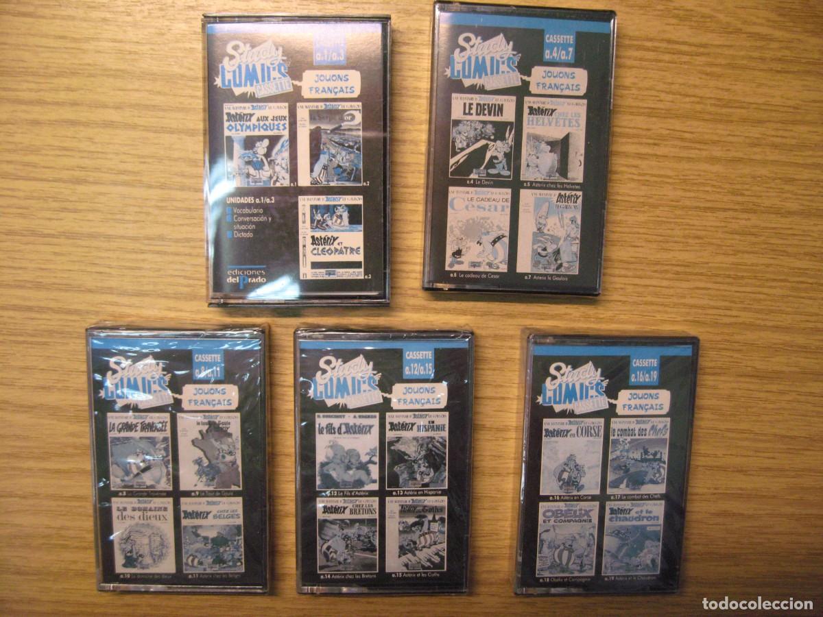 C&oacute;mics: CASSETTES. STUDY COMICS. METODO AUDIOVISUAL Y PROGRAMADO. AXTERIS.TINTIN. EDICIONES DEL PRADO. 16 - Foto 23