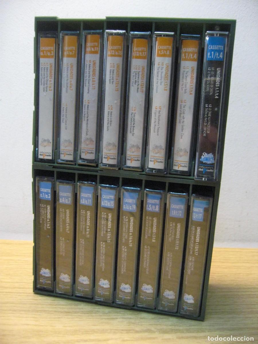 C&oacute;mics: CASSETTES. STUDY COMICS. METODO AUDIOVISUAL Y PROGRAMADO. AXTERIS.TINTIN. EDICIONES DEL PRADO. 16 - Foto 29