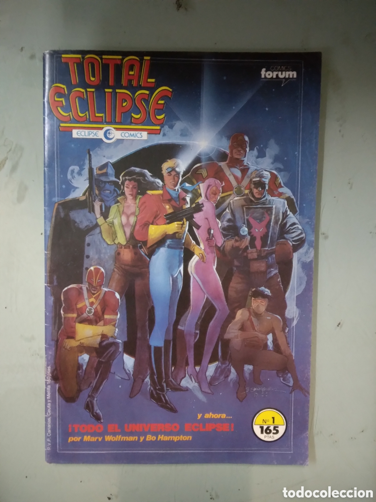 C&oacute;mics: Total Eclipse, Eclipse Comics, 1,.Forum, Grapa 3F - Foto 1