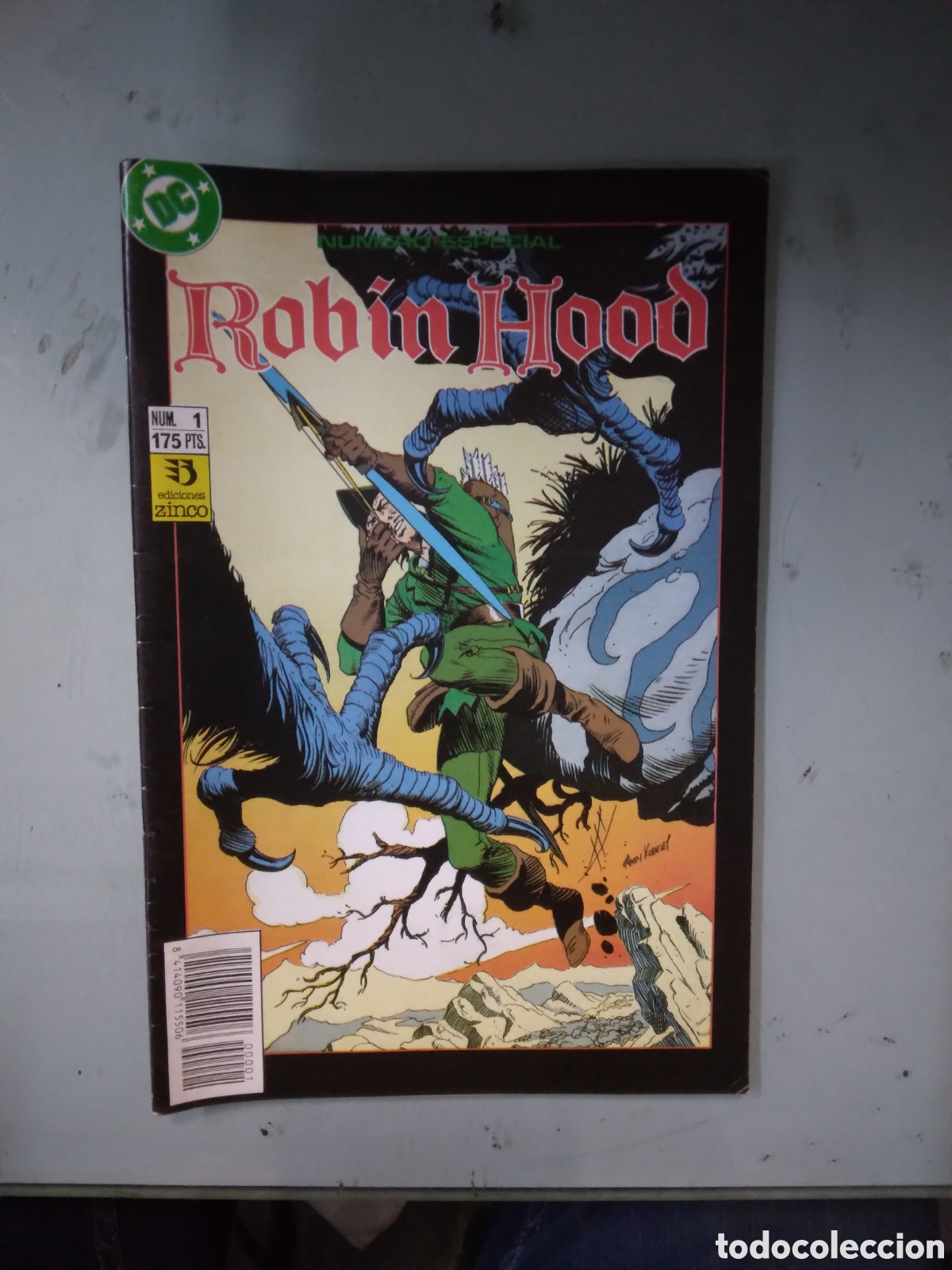 C&oacute;mics: Robin Hood, DC,Zinco, 1, Grapa 3F - Foto 1