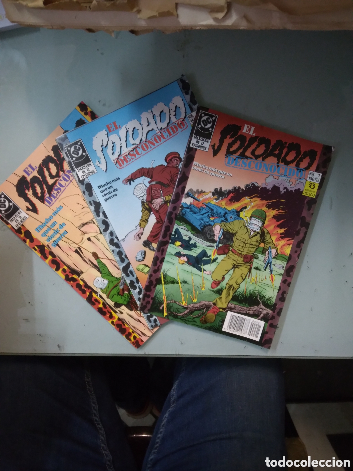 C&oacute;mics: El soldado desconocido, DC,Zinco 1al 3, Grapa 3F - Foto 1