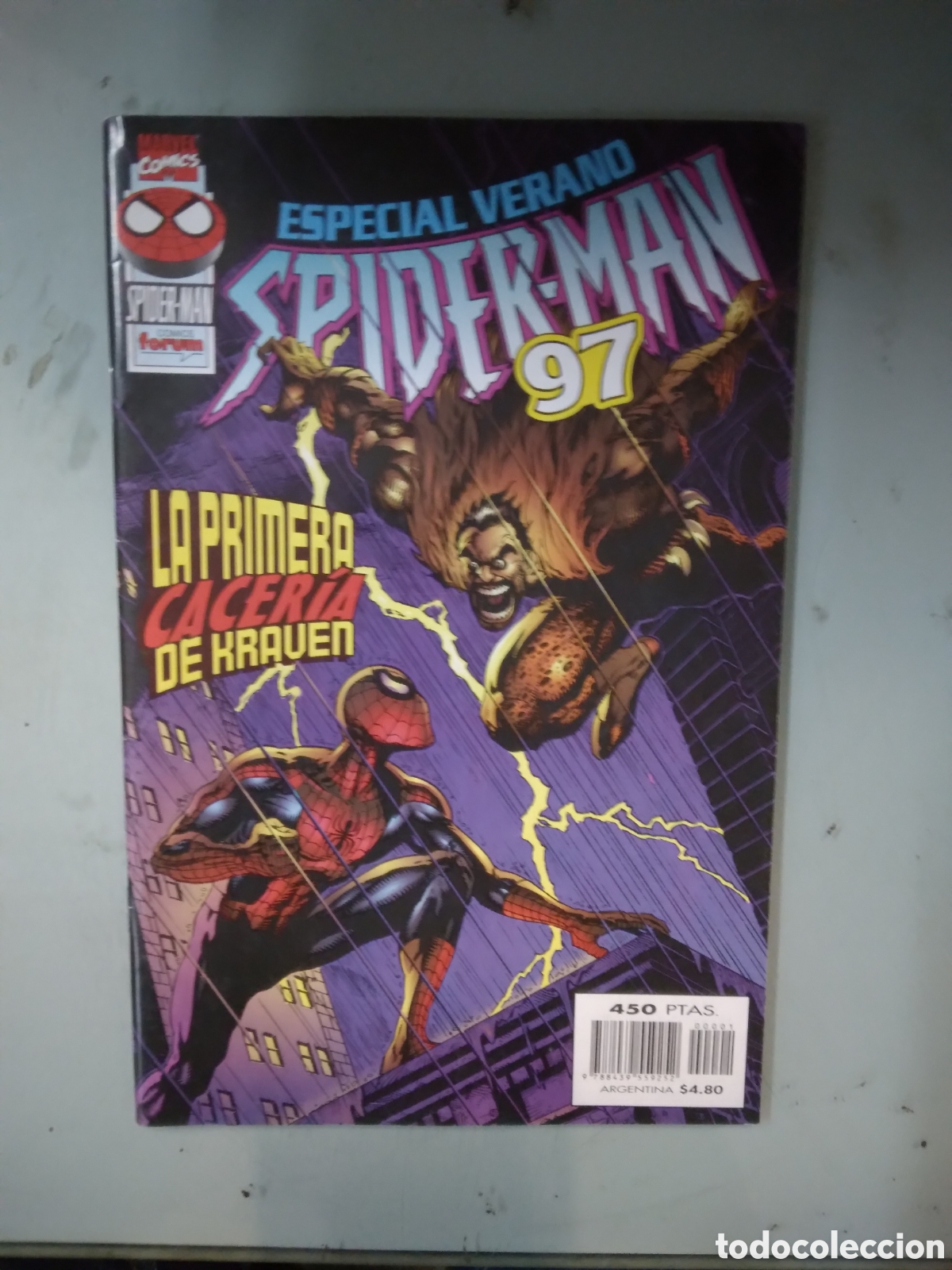 C&oacute;mics: Spiderman, Especial Verano,,Comics Forum, Grapa 3F - Foto 1
