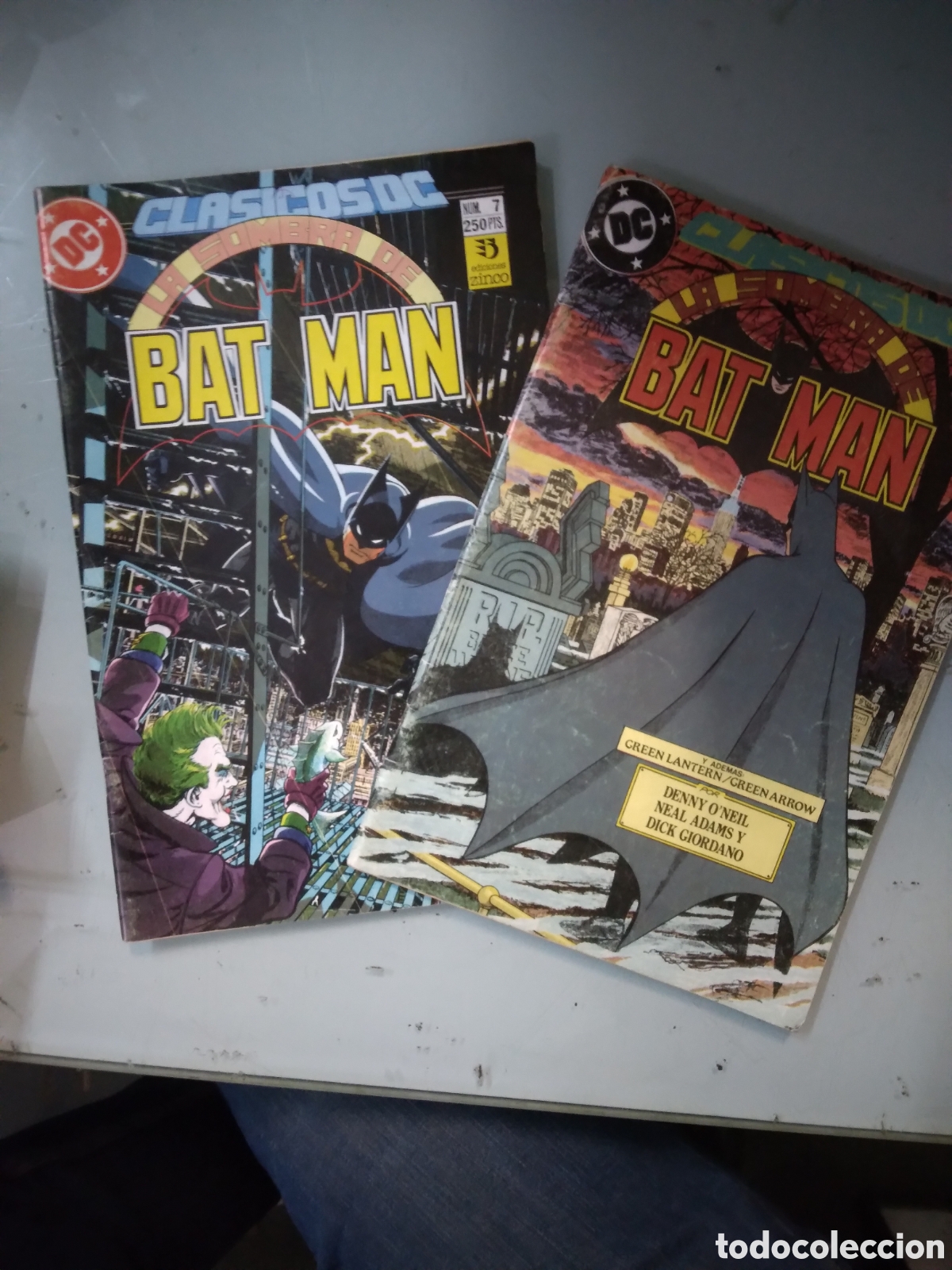 C&oacute;mics: Clasicos DC,Zinco, La.sombra de Bat Man, 3 y 7, Grapa 3F - Foto 1