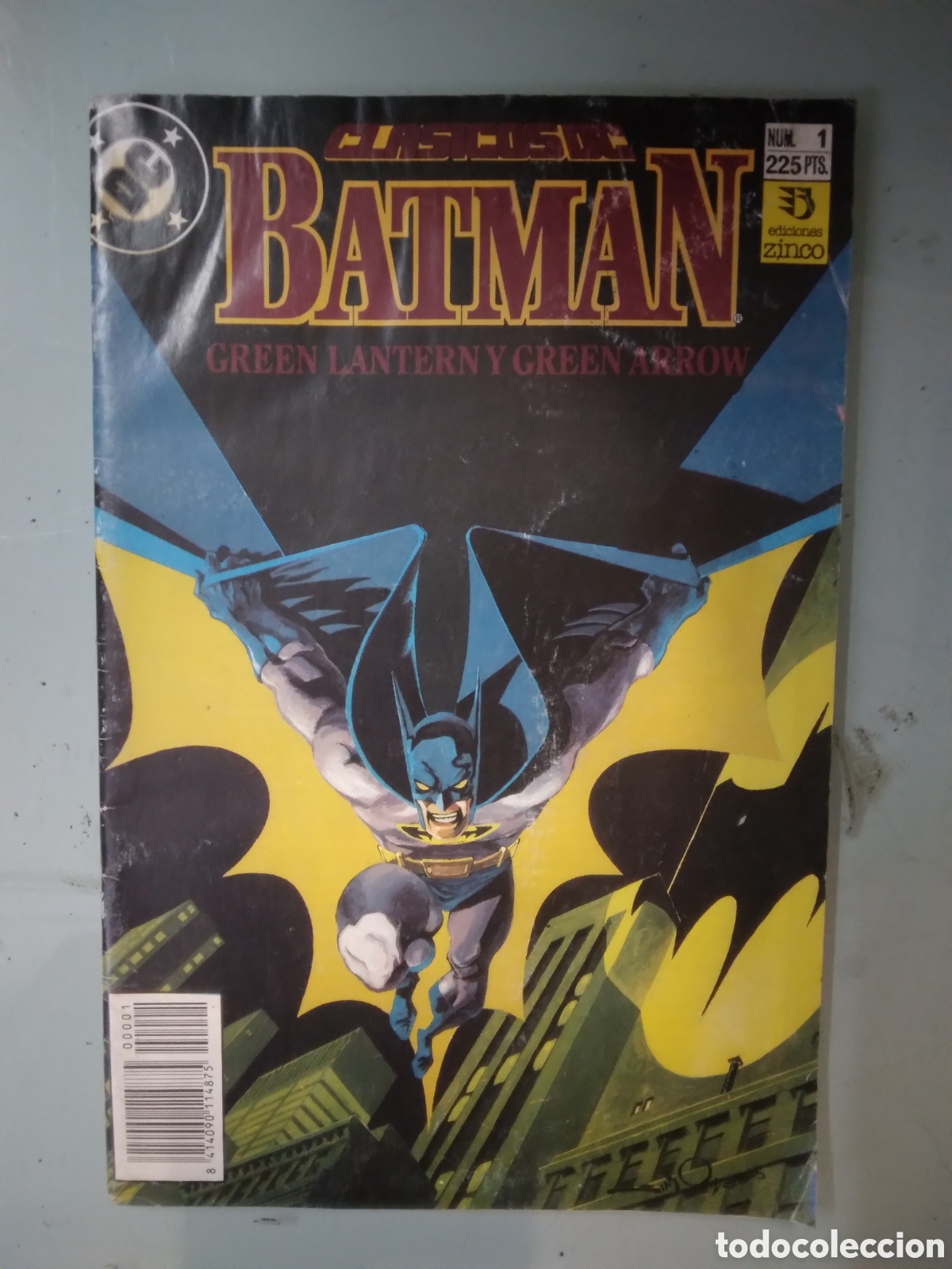 C&oacute;mics: Clasicos Batman, DC, Zinco, numero 1, Grapa 3F - Foto 1