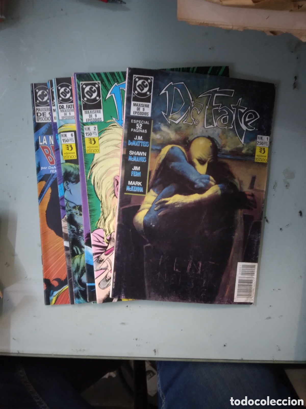 C&oacute;mics: DC, Zinco, Dr. FATE, 1 AL 9, Grapa 3F - Foto 1