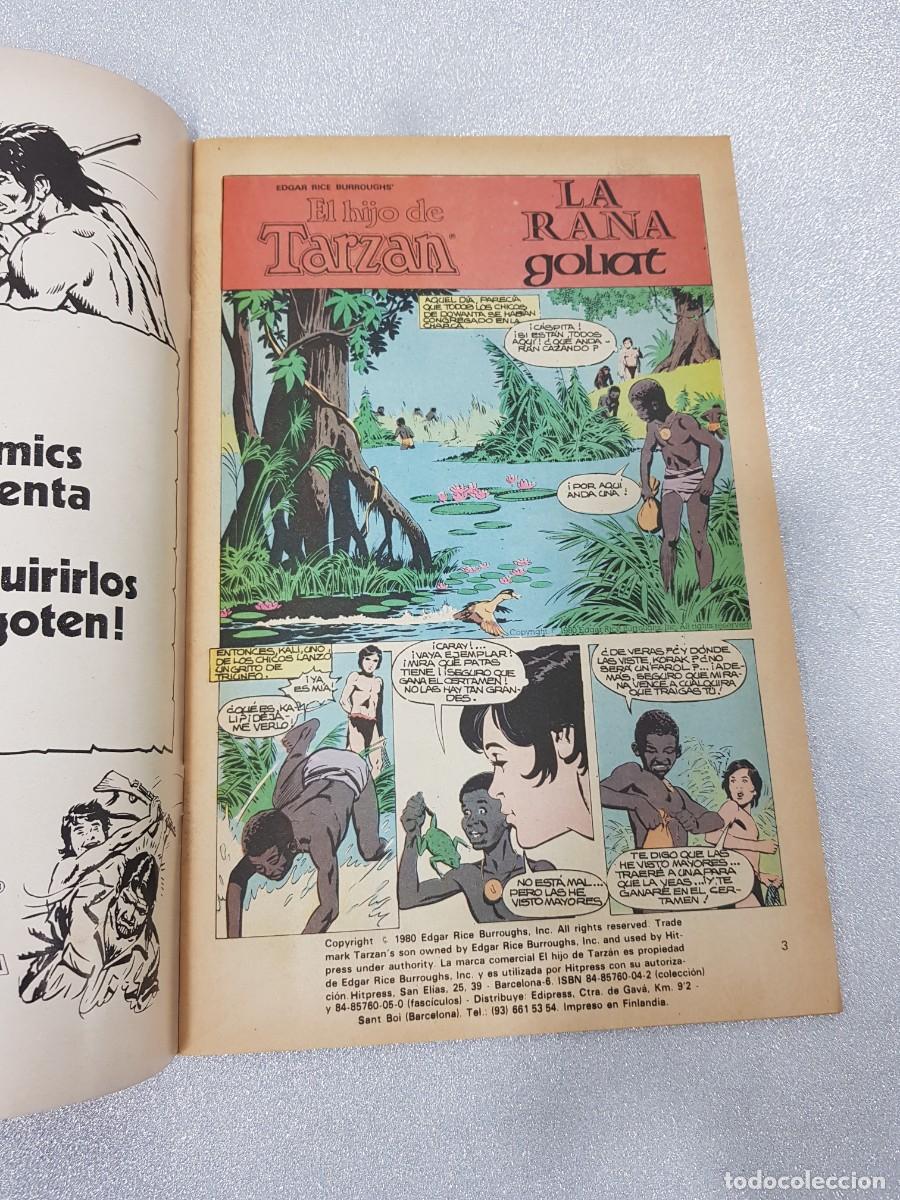 C&oacute;mics: COMIC EL HIJO DE TARZAN 1980 HITPRESSS VOL. 1 N&ordm;3 - Foto 2