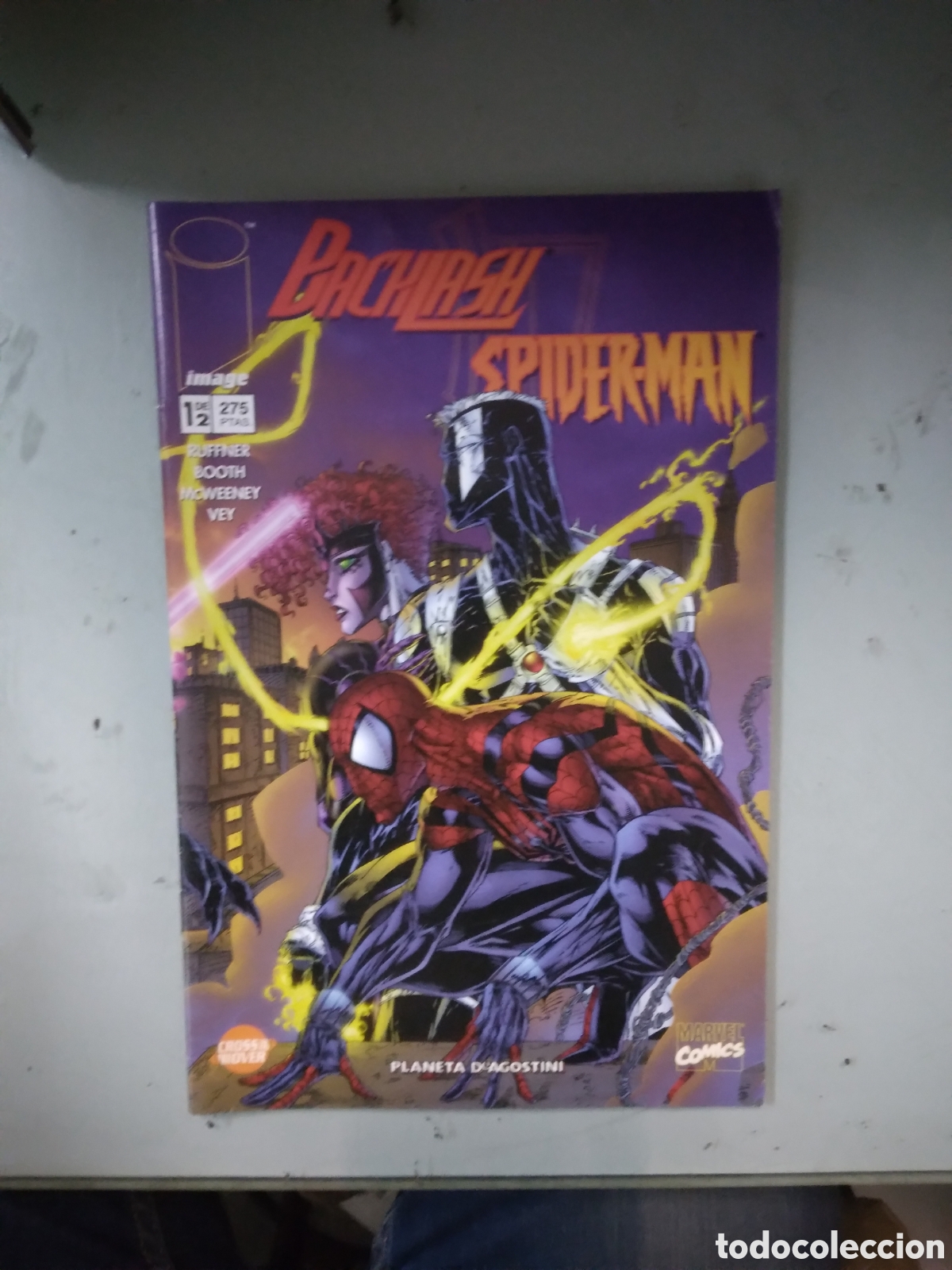 C&oacute;mics: IMAGE, BACKLASH/SPIDER MAN 1, Grapa 3F - Foto 1
