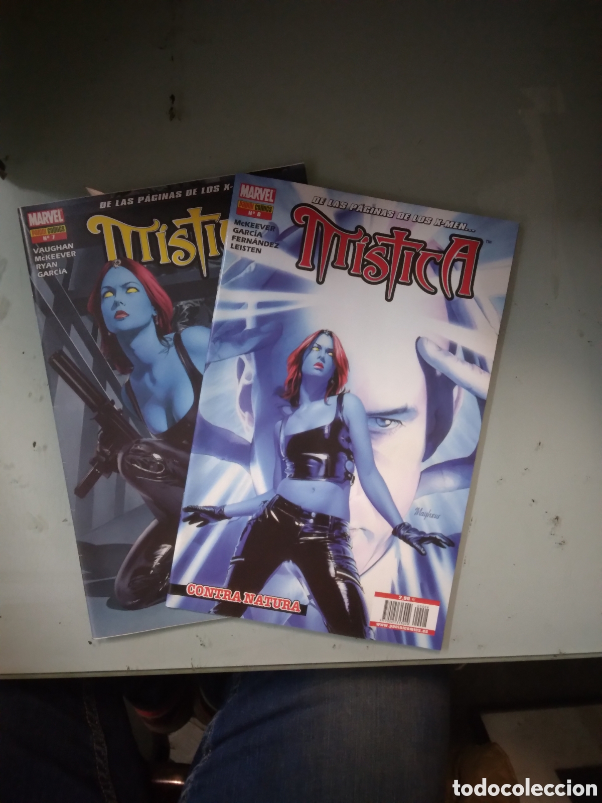 C&oacute;mics: Marvel Comics, Panini, M&iacute;stica, 7 y 8, Grapa 3F - Foto 1
