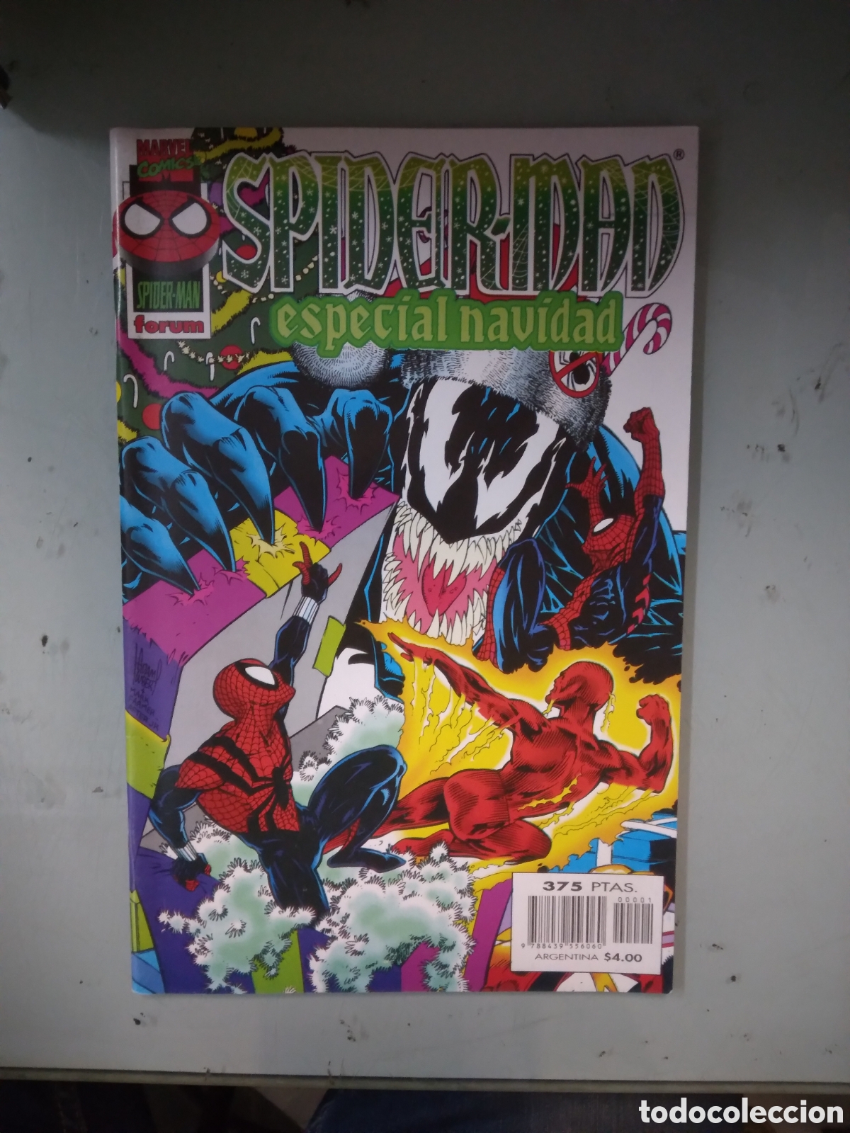C&oacute;mics: Marvel Comics, Spiderman especial Navidad, Grapa 3F - Foto 1