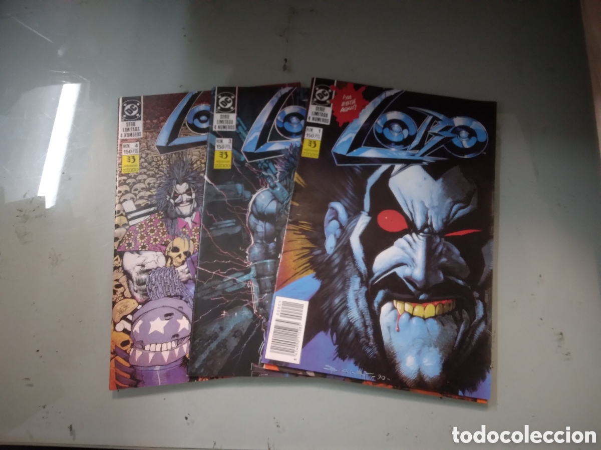 C&oacute;mics: Lobo, Dc, Zinco, 1 al 4, Serie limitada, Grapa 3F - Foto 1