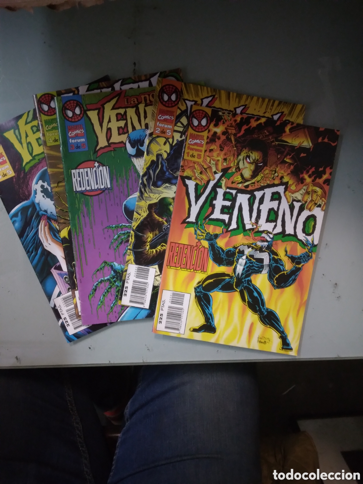 C&oacute;mics: Marvel Comics Forum, Veneno 1.al 5, Grapa 3F - Foto 1