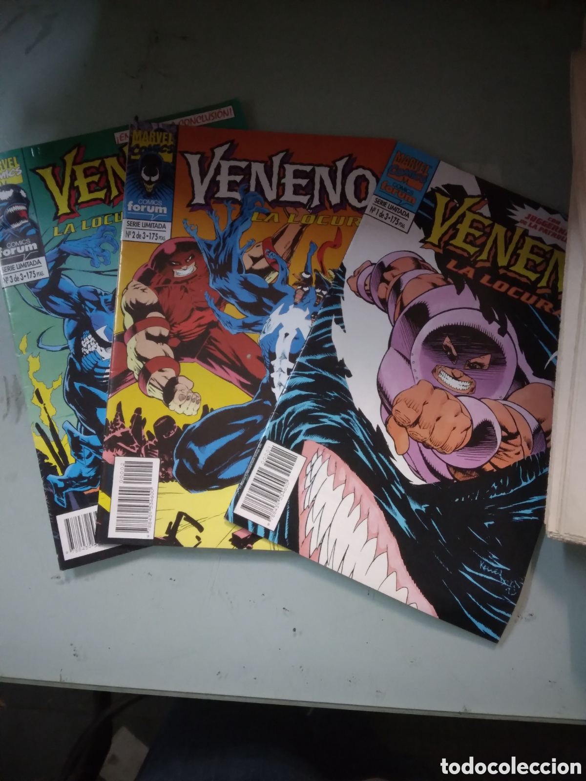 C&oacute;mics: Marvel Comics Forum, Veneno, 1al.3, Grapa 3F - Foto 1