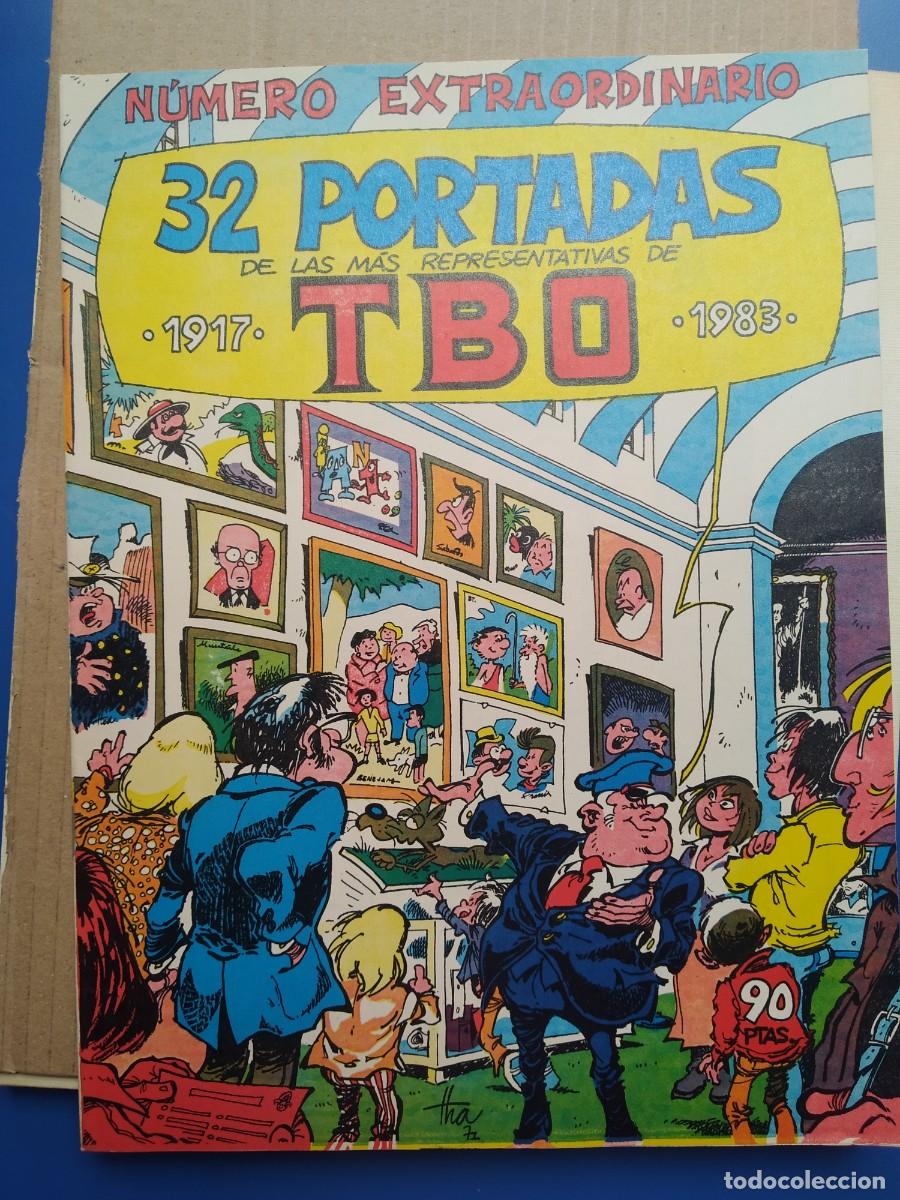 Comics: N&uacute;mero extraordinario. 32 portadas de las m&aacute;s representativas de TBO 1917 - 1983