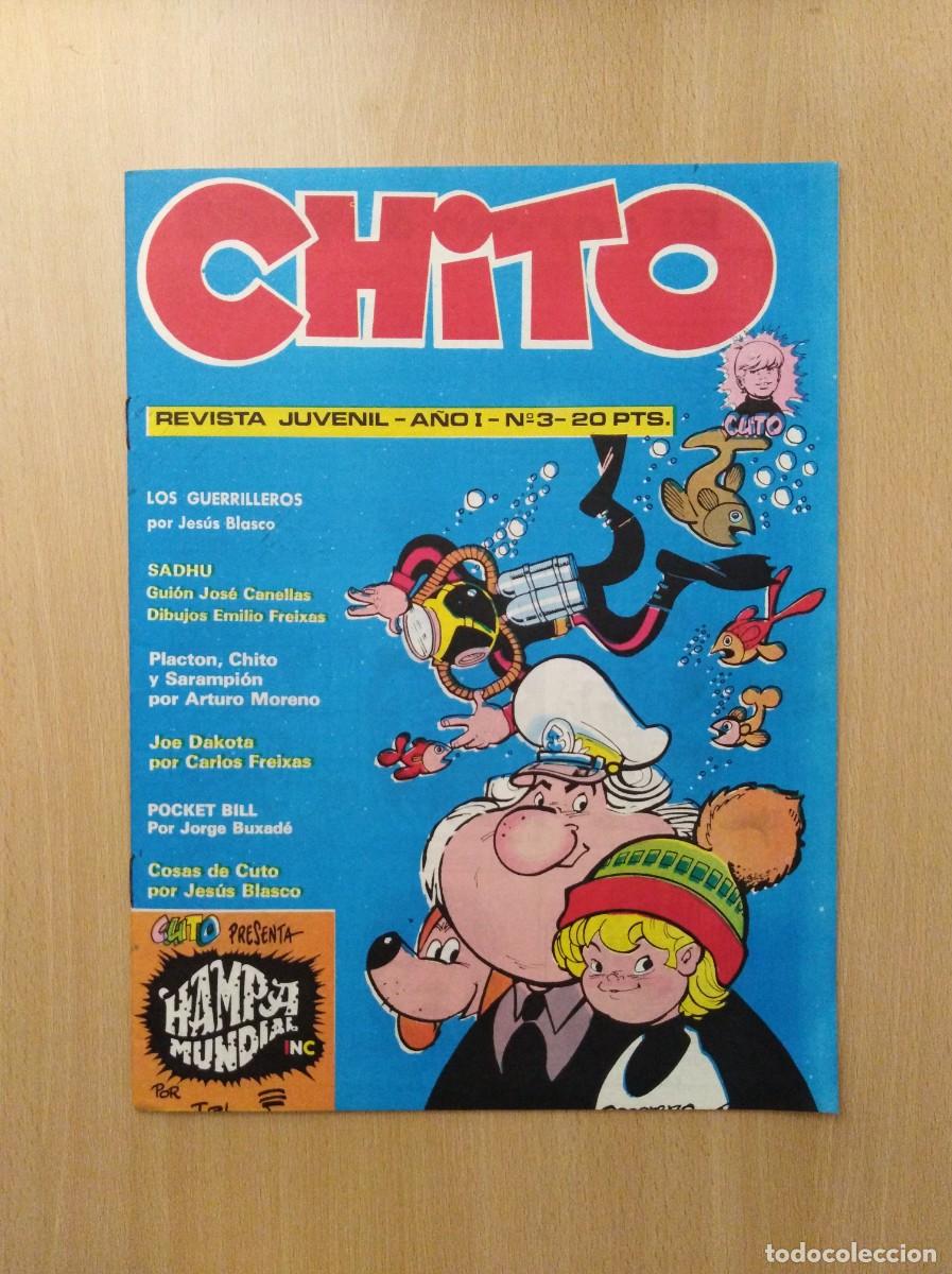 C&oacute;mics: LOTE DE REVISTAS / CHITO (DEL N&ordm; 3 AL N&ordm; 15) - Foto 2