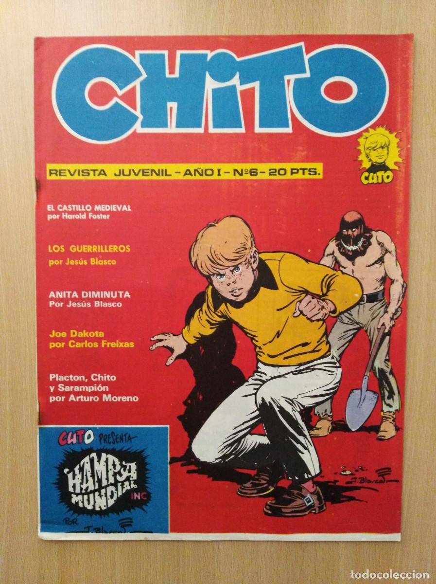 C&oacute;mics: LOTE DE REVISTAS / CHITO (DEL N&ordm; 3 AL N&ordm; 15) - Foto 5