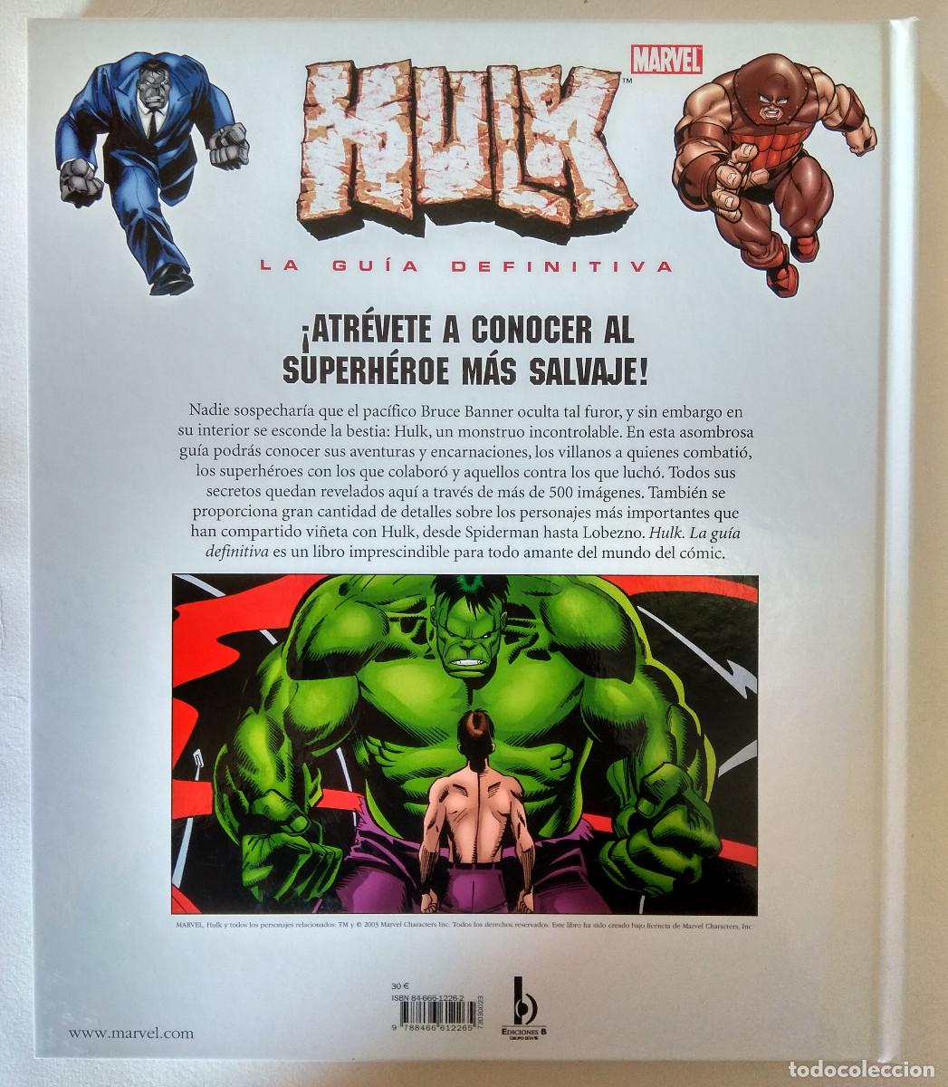 C&oacute;mics: HULK: LA GU&Iacute;A DEFINITIVA - MARVEL, 2003, TAPA DURA - Foto 2
