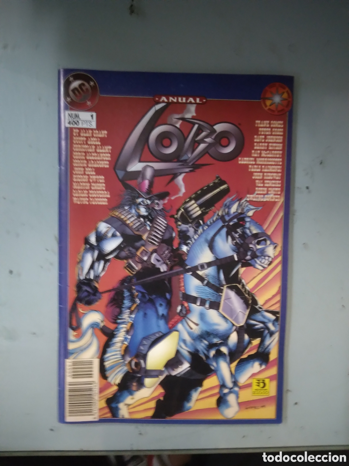 C&oacute;mics: Lobo ,DC, Zinco,Anual, Numero 1,Grapa 3G - Foto 1