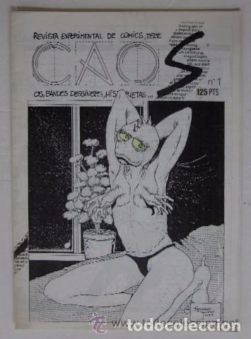 C&oacute;mics: CAOS - REVISTA EXPERIMENTAL DE COMICS - Foto 1