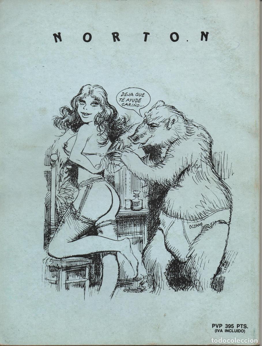 C&oacute;mics: Norton. Perversi&oacute;n sexual. Colecci&oacute;n El Cuervo. N&ordm;11. 1990. - Foto 2