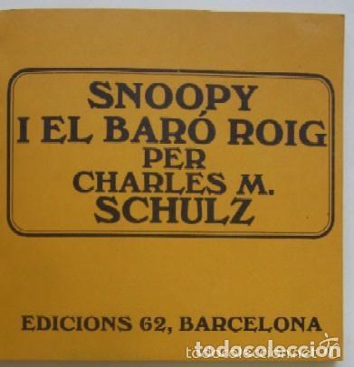 C&oacute;mics: SNOOPY I EL BARO ROIG - Foto 2
