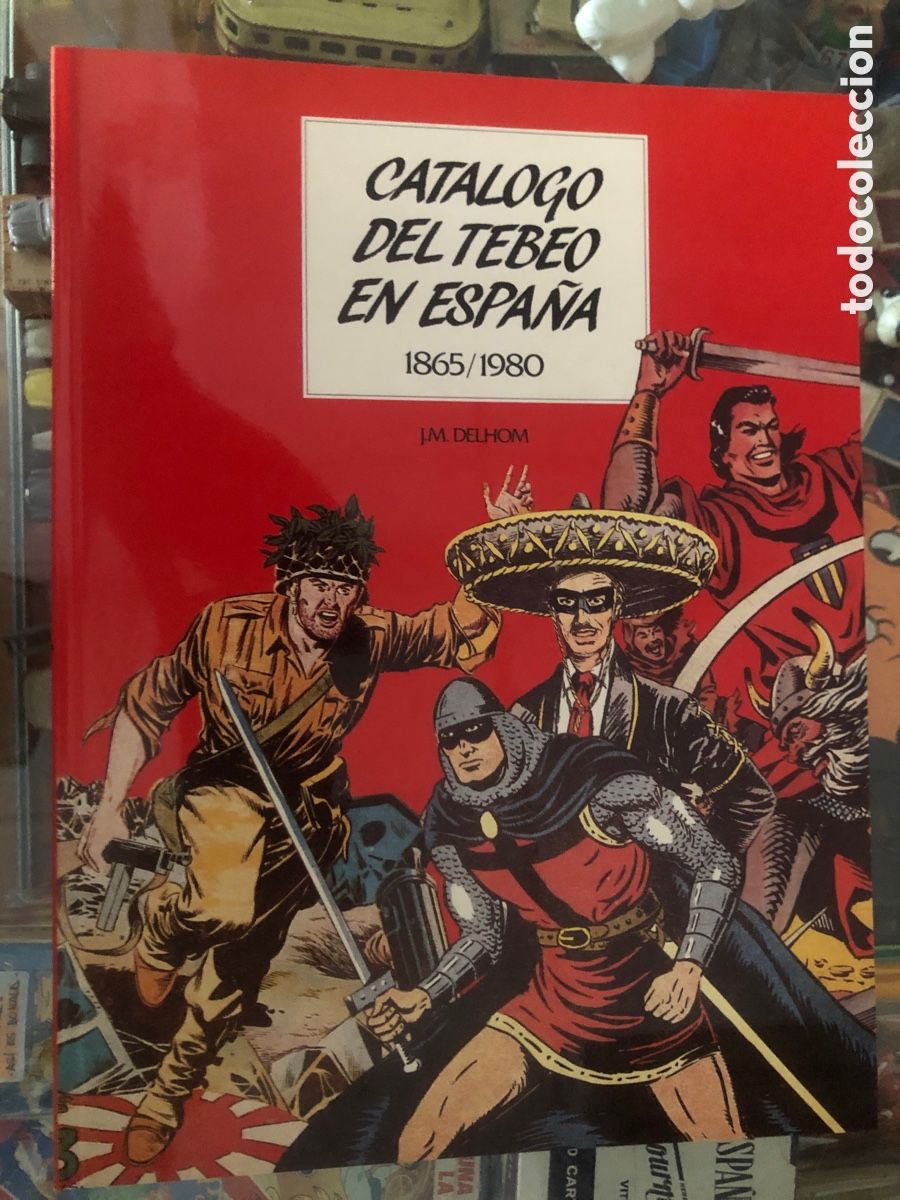 Comics : CATALOGO DEL TEBEO EN ESPA&Ntilde;A 1865/ 1980 JM DELHOM CIRCULO DEL COMIC NUEVO A ESTRENAR