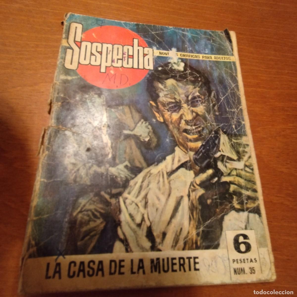 C&oacute;mics: SOSPECHA N 35 / LA CASA DE LA MUERTE / CONS318 / / - Foto 1