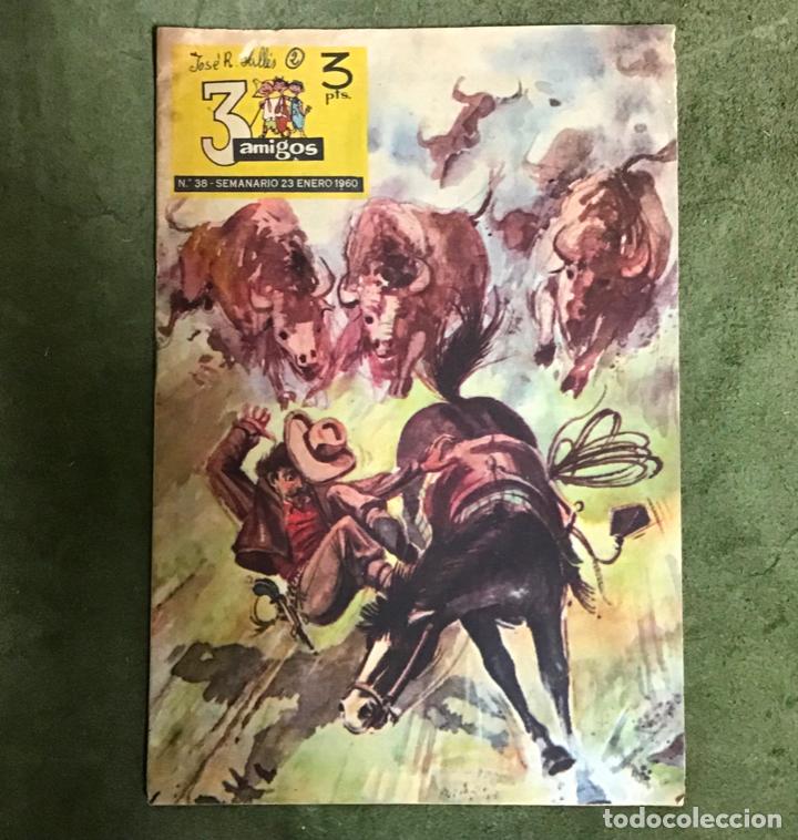 C&oacute;mics: 3 AMIGOS N&ordm; 38, A&Ntilde;O 1960 - Foto 1