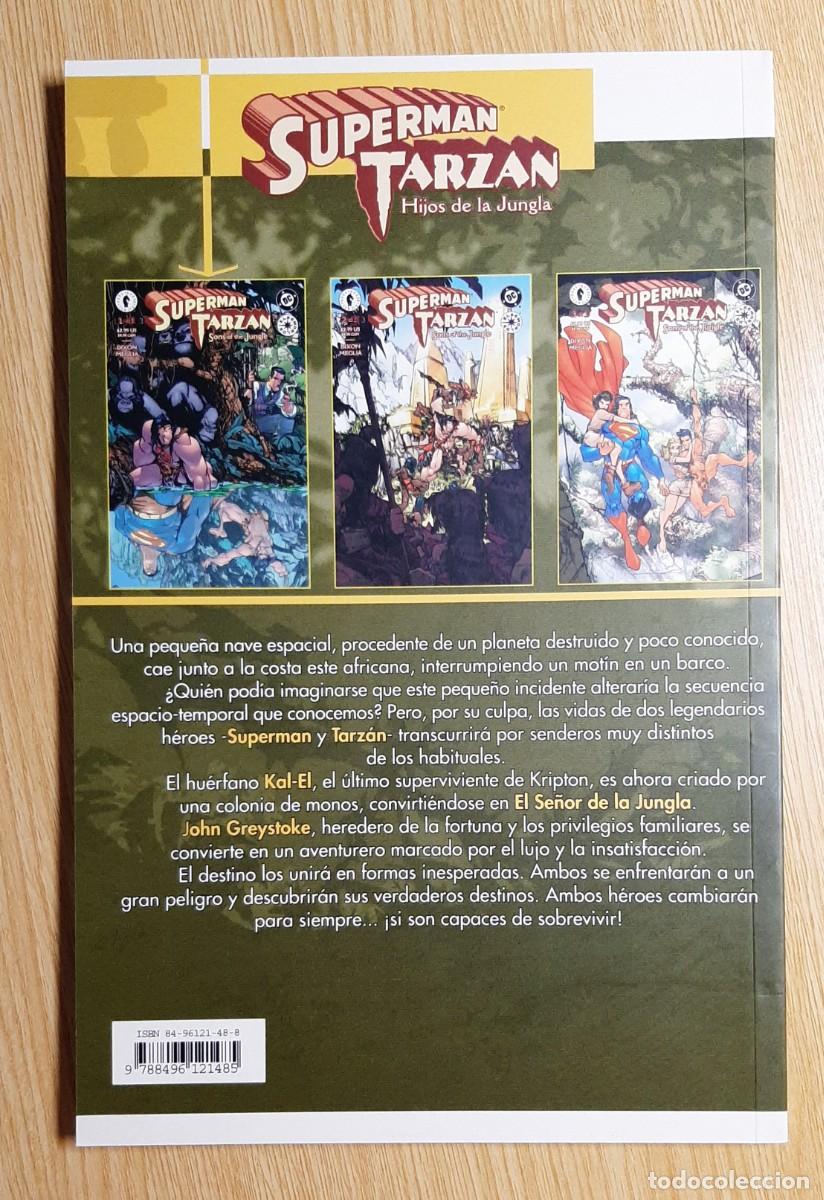 C&oacute;mics: SUPERMAN * TARZAN: HIJOS DE LA JUNGLA - Dolmen Editorial - Foto 2
