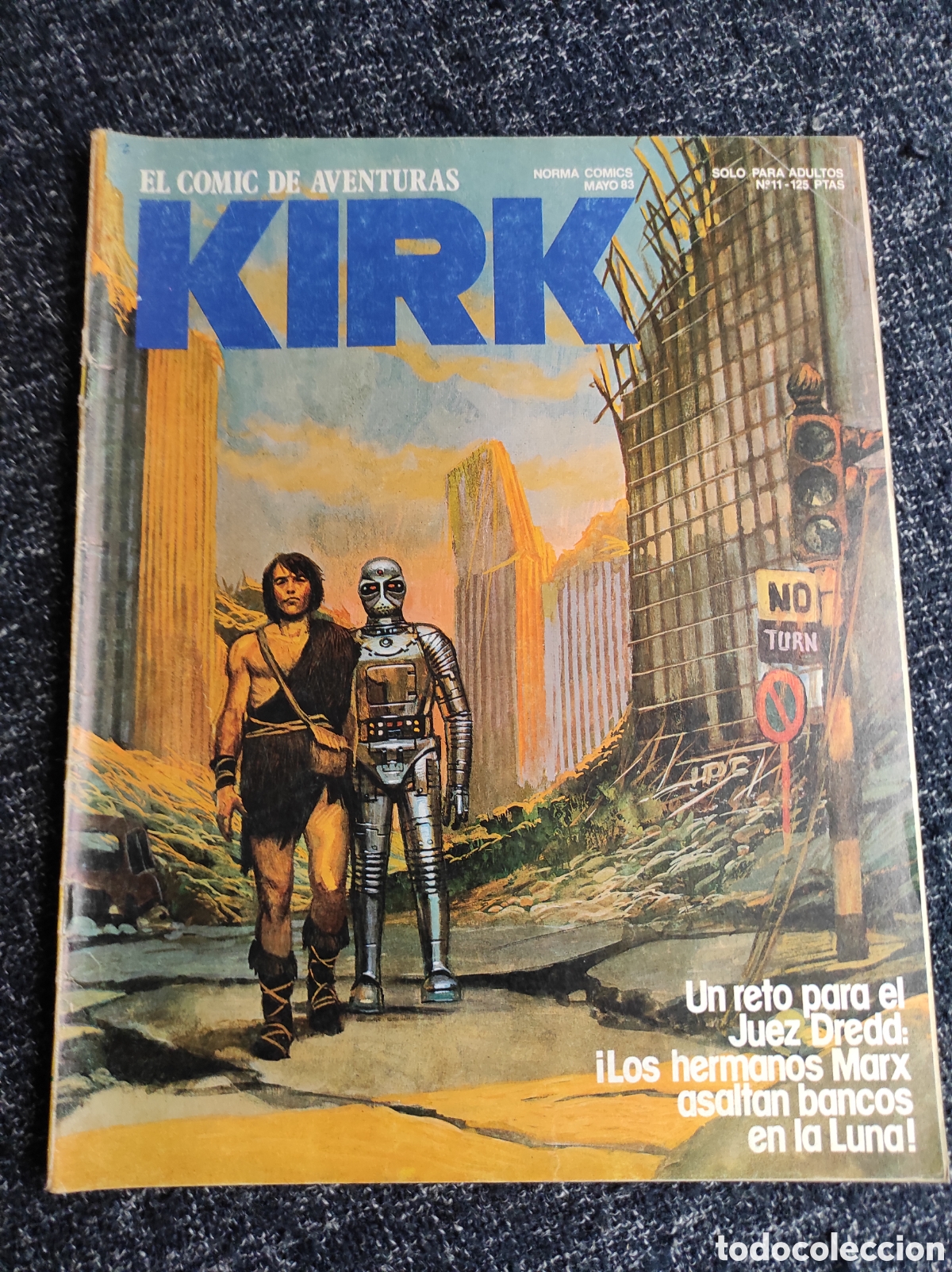 Comics: KIRK N&ordm; 11 EL COMIC DE AVENTURAS -ED. NORMA A&Ntilde;OS 80