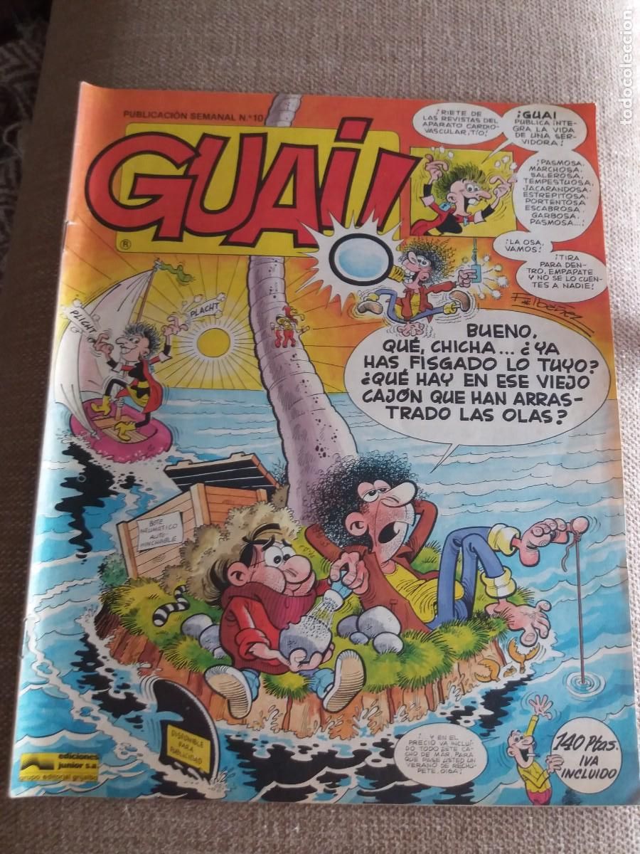C&oacute;mics: GUAI N&ordm; 10. EDICIONES JUNIOR - Foto 1