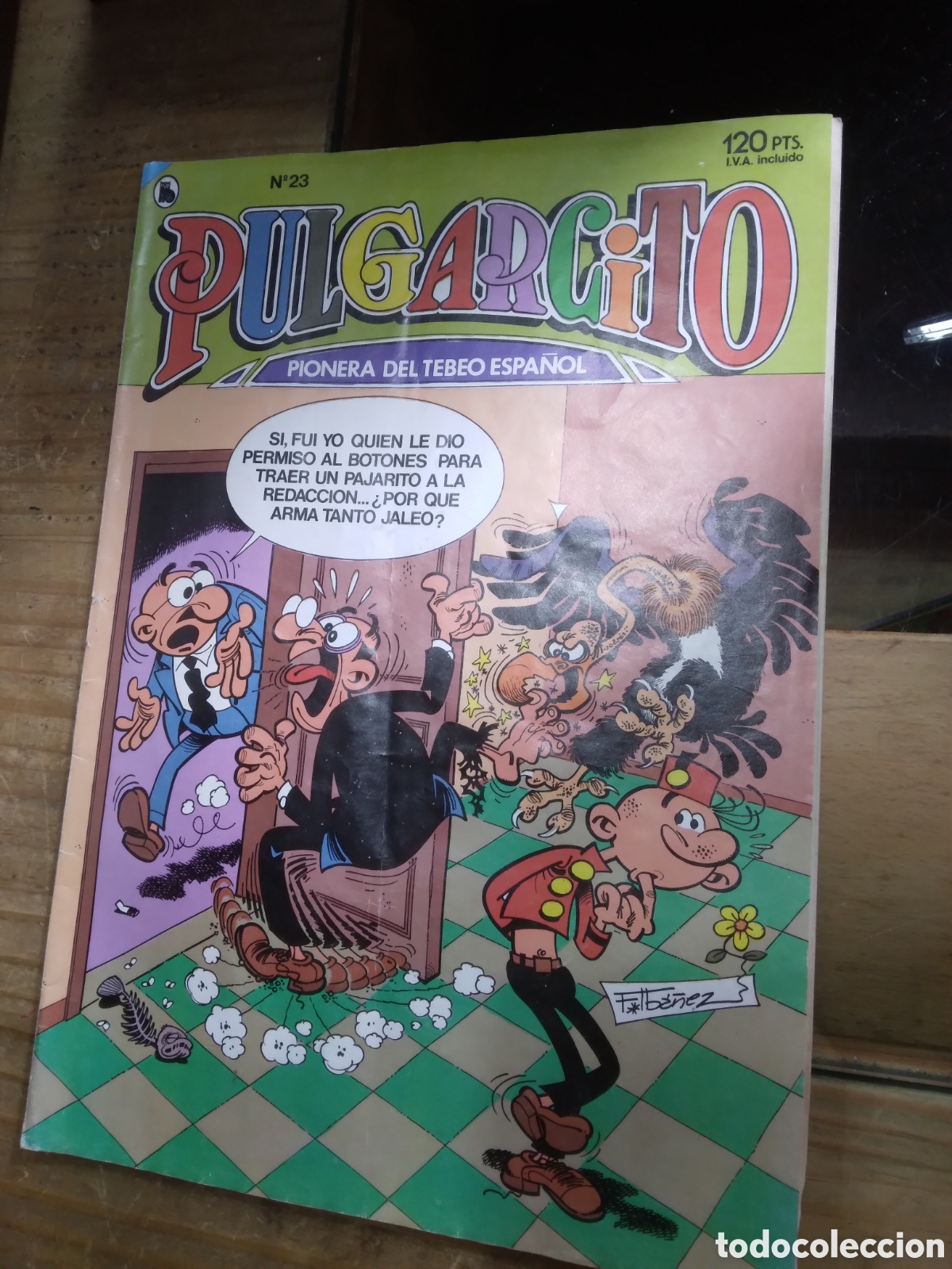 C&oacute;mics: Pulgarcito, 120 pesetas 23 - Foto 1