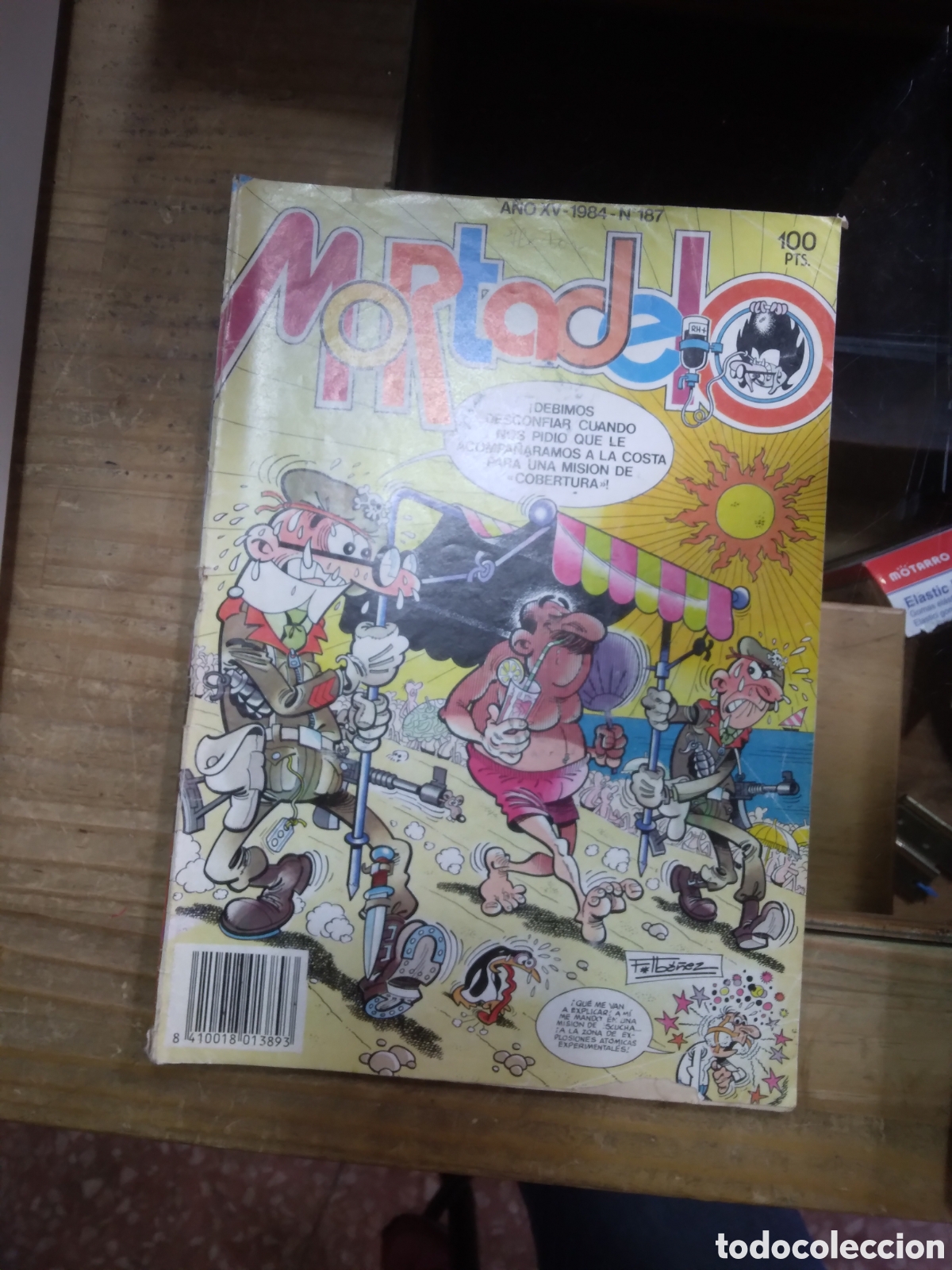 C&oacute;mics: Mortadelo, 100 pesetas, 187 - Foto 1